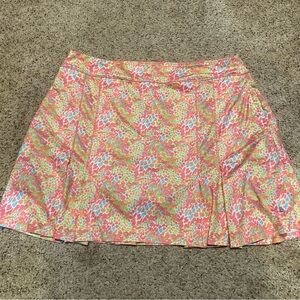 Vibrant Women's Skort with Abstract Pattern